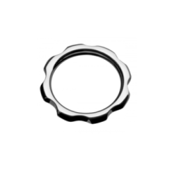METAL HARD - ANELLO TORQUE PER PENE E TESTICOLI 50MM