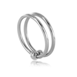 METAL HARD - ANELLO DOPPIO ACCIAIO 30MM