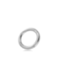 METAL HARD - ANELLO PER PENE TONDO C-RING IN FILO METALLICO 8X50MM