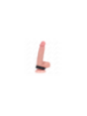 KINK - ANELLO PER PENE IN PELLE CON CHIUSURA A PRESSIONE 21,5 X 1,5 CM