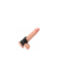 KINK - ANELLO PER PENE IN PELLE CON CINGHIE REGOLABILI