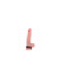 KINK - ANELLO PER PENE IN PELLE CON PUNTE 21,5 X 1,6 CM