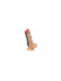 KINK - 5 ANELLI PER PENE IN METALLO DA 3,2 CM A 5 CM COLLEGATI DA PELLE