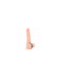 KINK - DOPPIO ANELLO PER PENE DA 3,8 CM A 5 CM COLLEGATO DA PELLE
