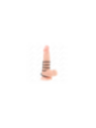 KINK - 5 ANELLI PER PENE IN SILICONE DA 3,8 CM A 4,8 CM COLLEGATI DA PELLE