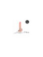 KINK - ANELLO PER PENE IN METALLO CROMATO TRIPLO DA 3,8 CM A 5 CM CON CATENA IN METALLO DA 26 CM E MORSETTI PER CAPEZZOLI MOD1