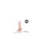 KINK - ANELLO PER PENE IN METALLO CROMATO TRIPLO DA 3 CM A 4,5 CM CON CATENA IN METALLO DA 26 CM E CLIP PER CAPEZZOLI