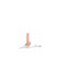 KINK - ANELLO PER PENE IN METALLO CROMATO TRIPLO DA 3,8 CM A 5 CM, CATENA IN METALLO DA 26 CM E MORSETTI PER CAPEZZOLI MOD
