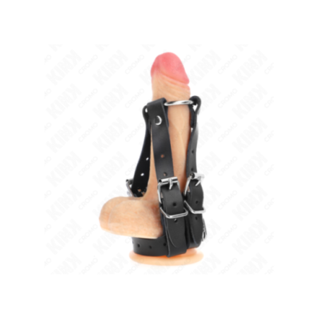 KINK - ANELLO PER PENE CON CINGHIE MULTIPLE REGOLABILI