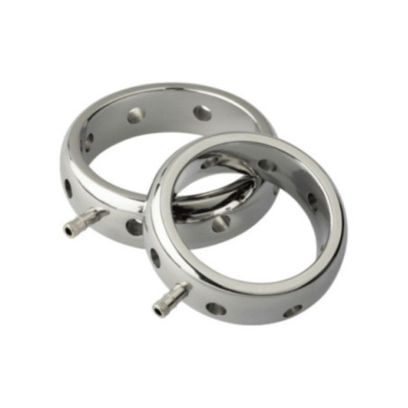 ELECTRASTIM - ANELLO ELETTROMAGNETICO PER PENE IN METALLO PRESTIGE 46 MM