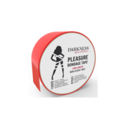DARKNESS - NASTRO BONDAGE ROSSO NON APPICCICOSO 15 M