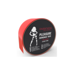 DARKNESS - NASTRO BONDAGE ADESIVO ROSSO 15M