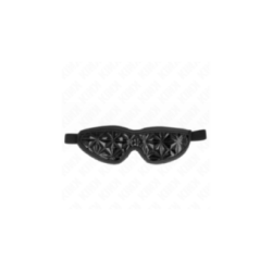 KINK - FASCIA CON MOTIVO A DIAMANTI NERO 20,5 x 6 CM
