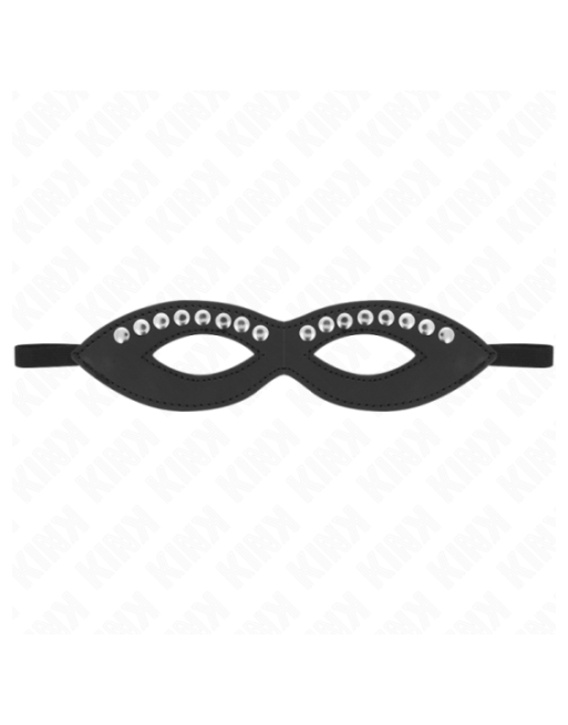 KINK - MASCHERA PER OCCHI CON MINI RIVETTI MODELLO 1 20,5 x 5,5 CM