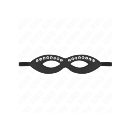 KINK - MASCHERA PER OCCHI CON MINI RIVETTI MODELLO 1 20,5 x 5,5 CM