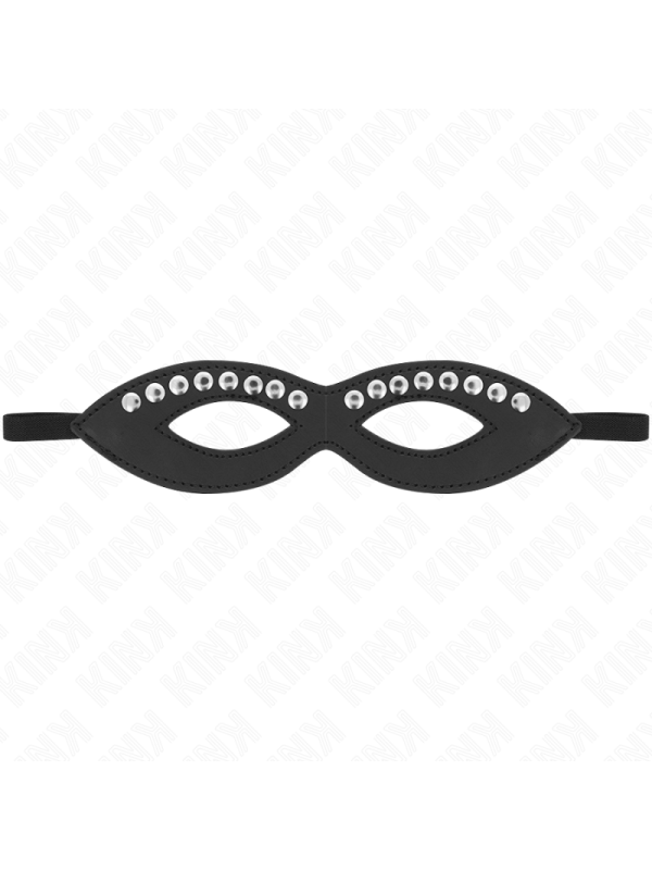 KINK - MASCHERA PER OCCHI CON MINI RIVETTI MODELLO 1 20,5 x 5,5 CM