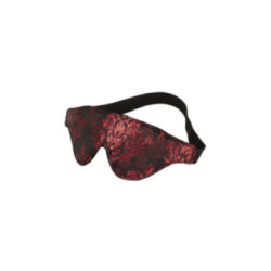 CALEXOTICS - SCANDAL MASCHERA OCCHI OPACA CON DETTAGLI ROSSI
