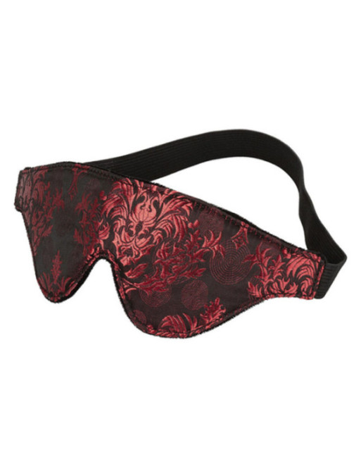CALEXOTICS - SCANDAL MASCHERA OCCHI OPACA CON DETTAGLI ROSSI