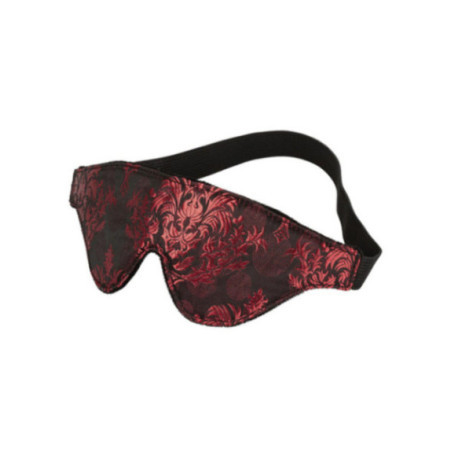 CALEXOTICS - SCANDAL MASCHERA OCCHI OPACA CON DETTAGLI ROSSI