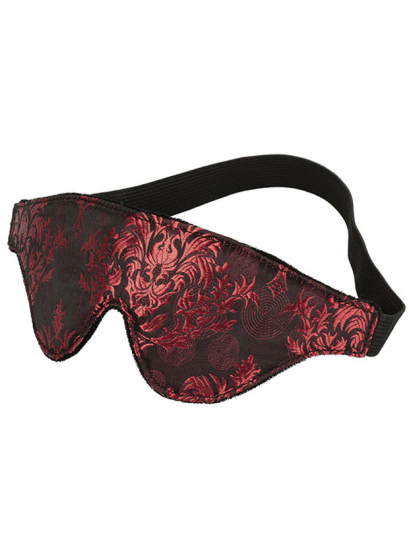 CALEXOTICS - SCANDAL MASCHERA OCCHI OPACA CON DETTAGLI ROSSI