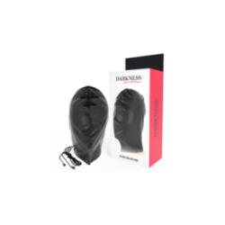 DARKNESS - MASCHERA DI SOTTOMISSIONE NERA