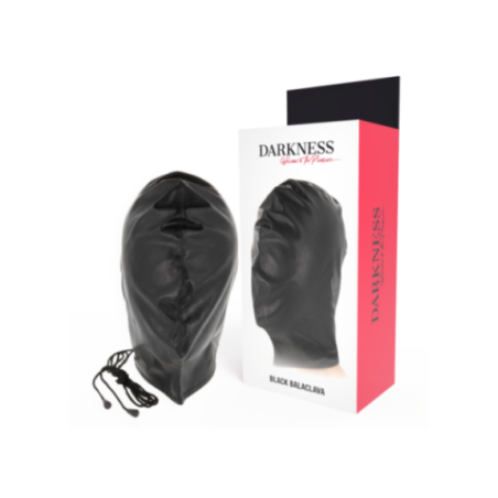 DARKNESS - MASCHERA DI SOTTOMISSIONE NERA