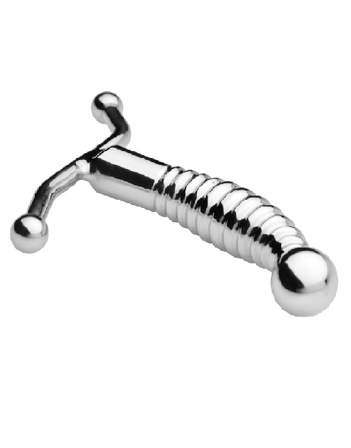 METAL HARD - MASSAGGIATORE PROSTATICO IN ACCIAIO