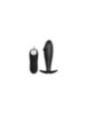 PRETTY LOVE - PLUG ANALE IN SILICONE FORMA DEL PENE E 12 MODALIT DI VIBRAZIONE NERO