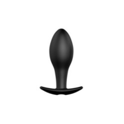 PRETTY LOVE - PLUG ANALE ANCORANTE IN SILICONE 12 MODALIT DI VIBRAZIONE NERO