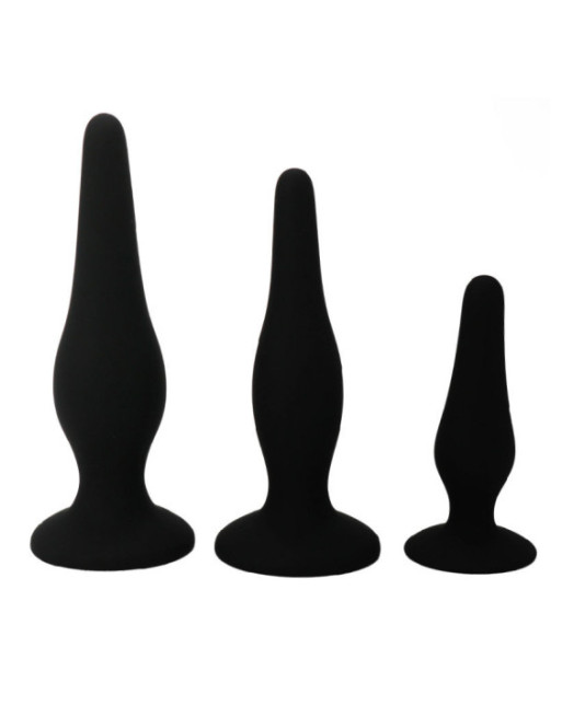 PRETTY LOVE - KIT DI INIZIAZIONE IN SILICONE CON TAPPI ANAL