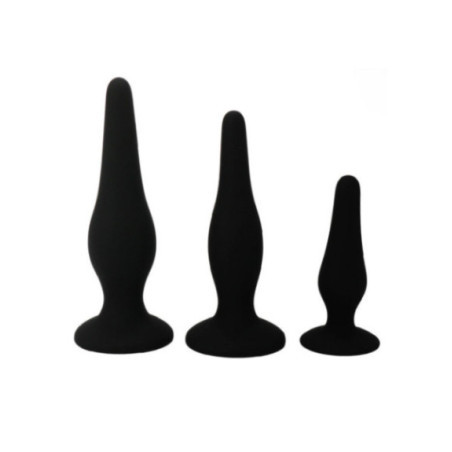 PRETTY LOVE - KIT DI INIZIAZIONE IN SILICONE CON TAPPI ANAL