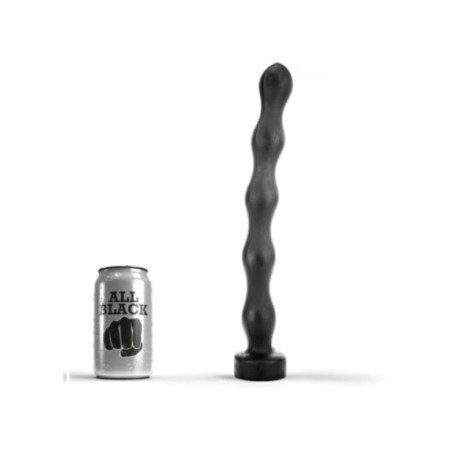 ALL BLACK - PLUG SFERA ANALE 32 CM
