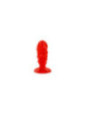 BAILE - PLUG ANALE UNISEX CON VENTOSA ROSSA