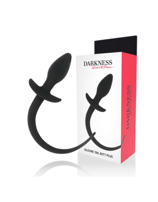 DARKNESS - PLUG ANALE 28 CM IN SILICONE NERO