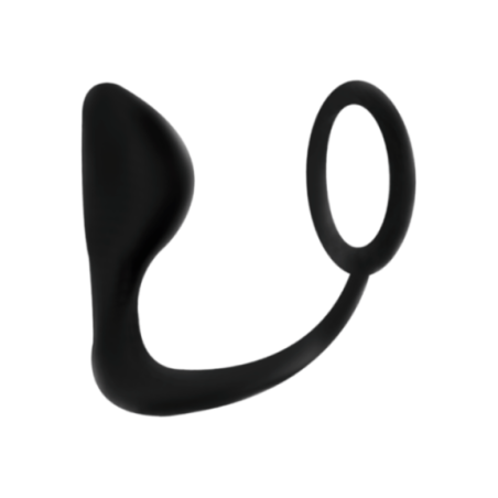 ADDICTED TOYS - PLUG ANALE CON ANELLO PENE NERO