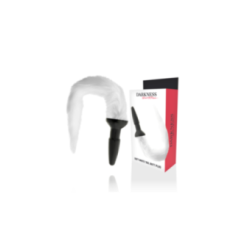 DARKNESS - PLUG ANALE IN SILICONE CON CODA BIANCA