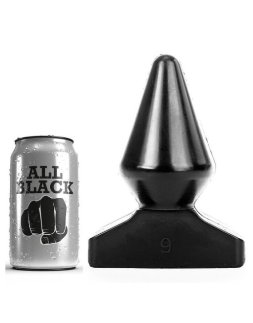 ALL BLACK - PLUG ANALE 18,5 CM