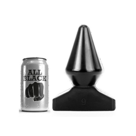 ALL BLACK - PLUG ANALE 18,5 CM