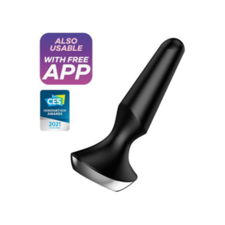 SATISFYER - PLUG ILICIOUS 2 PLUG VIBRATORE NERO