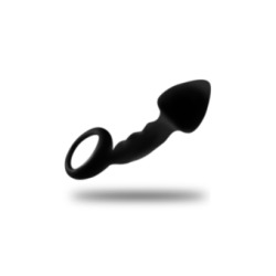 OHMAMA - PLUG ANALE A COSTINE CON ANELLO