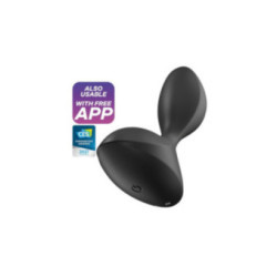SATISFYER - APP TAPPO VIBRANTE SWEET SEAL NERO