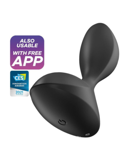 SATISFYER - APP TAPPO VIBRANTE SWEET SEAL NERO