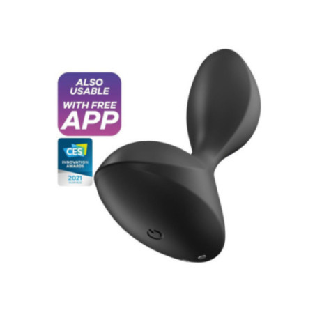 SATISFYER - APP TAPPO VIBRANTE SWEET SEAL NERO