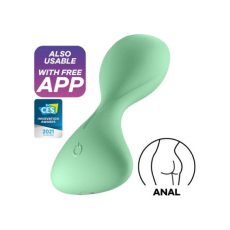 SATISFYER - APP TRENDSETTER SPINA VIBRANTE VERDE