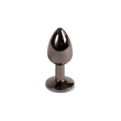 SECRETPLAY - BUTT PLUG GUNMETAL TAGLIA PICCOLA 7 CM