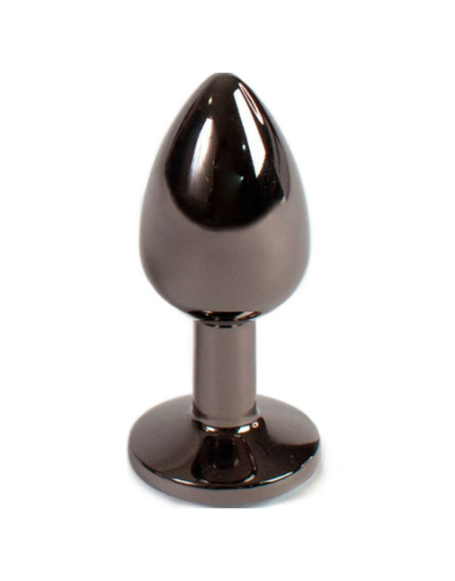 SECRETPLAY - BUTT PLUG GUNMETAL TAGLIA PICCOLA 7 CM