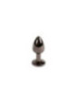 SECRETPLAY - BUTT PLUG GUNMETAL TAGLIA PICCOLA 7 CM