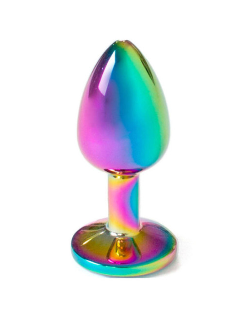 SECRETPLAY - TAPPO IN METALLO RAINBOW TAGLIA PICCOLA 7 CM