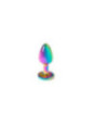 SECRETPLAY - TAPPO IN METALLO RAINBOW TAGLIA PICCOLA 7 CM