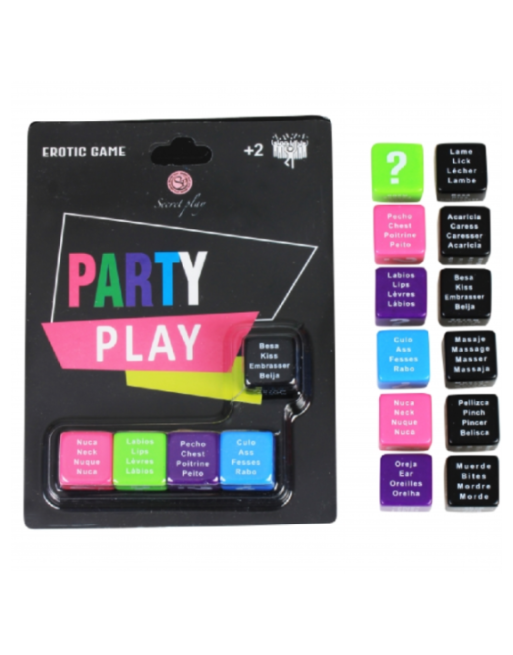SECRETPLAY - GIOCO PARTY PLAY 5 DATO (ES/PT/EN/FR)